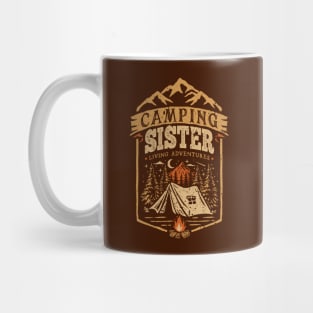 Camping Sister Mug